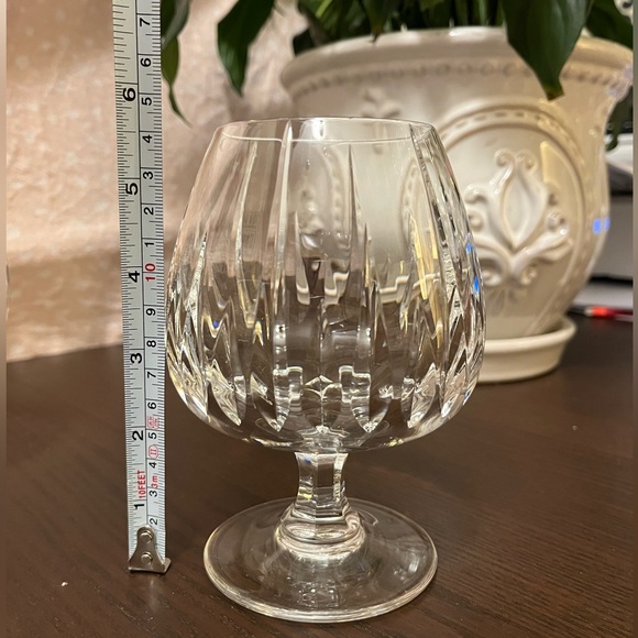 SET OF 2 MIKASA ARCTIC LIGHTS CRYSTAL BRANDY GLASSES/SNIFTERS - Picture 4 of 10